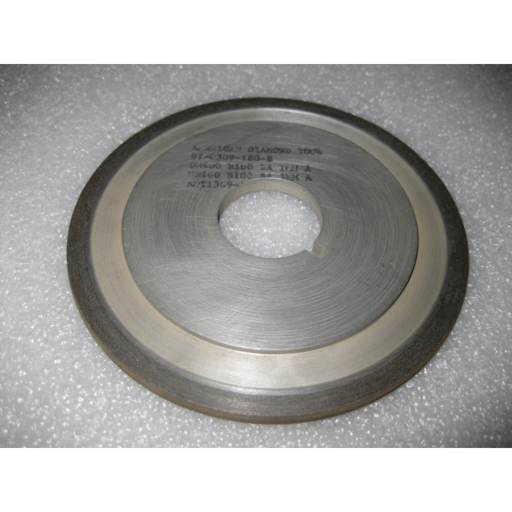 125 mm x 7 mm x 32 mmkw Vollmer Style Dual Grit 3A1 Diamond Grinding Wheel 